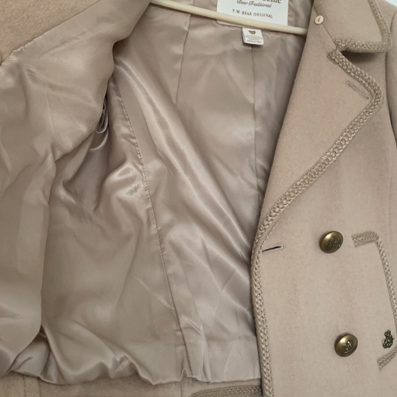 Teenie Weenie beige girl’s coat sz small - Picture 4 of 5